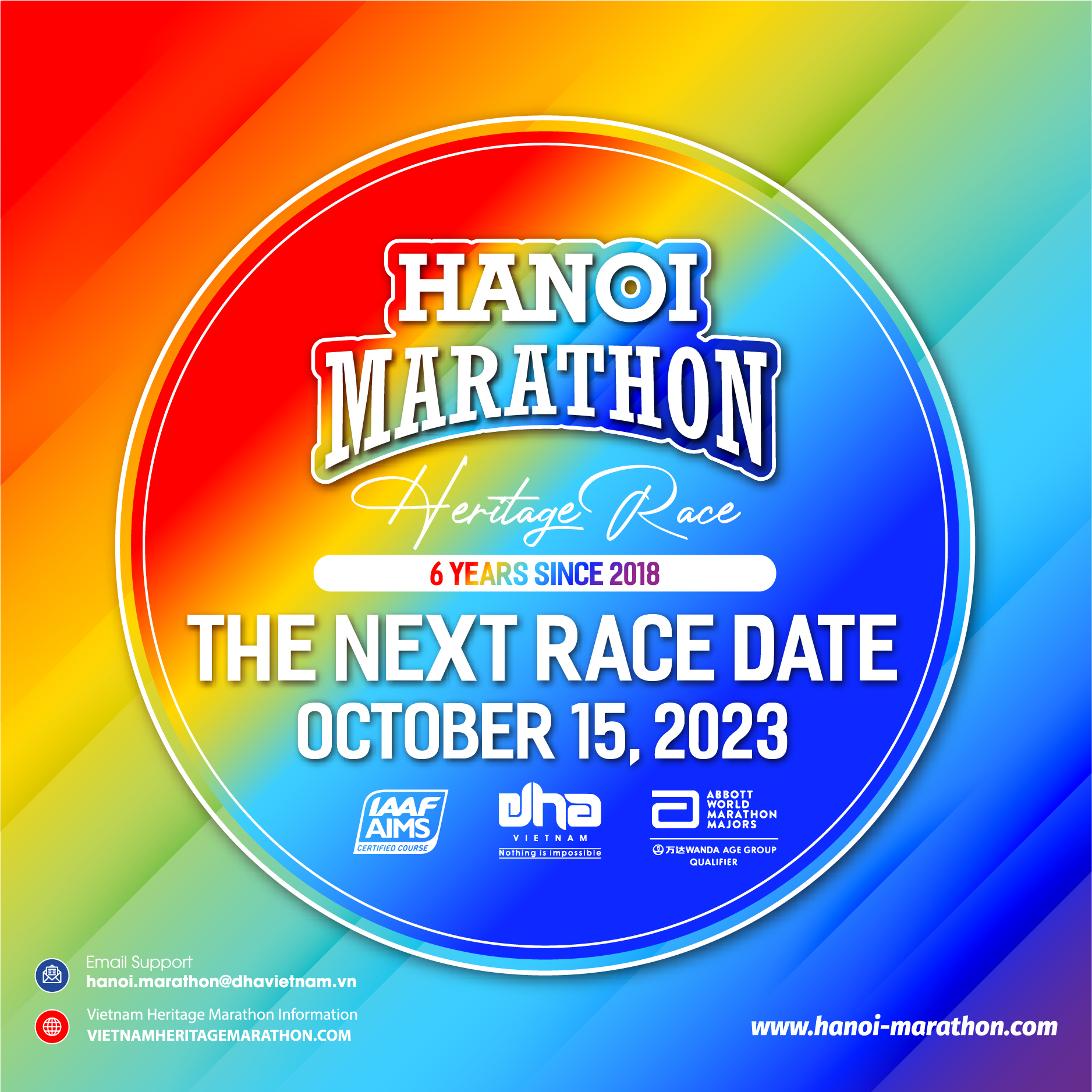 New Race Date For Hanoi Marathon Heritage Race: Oct 15, 2023