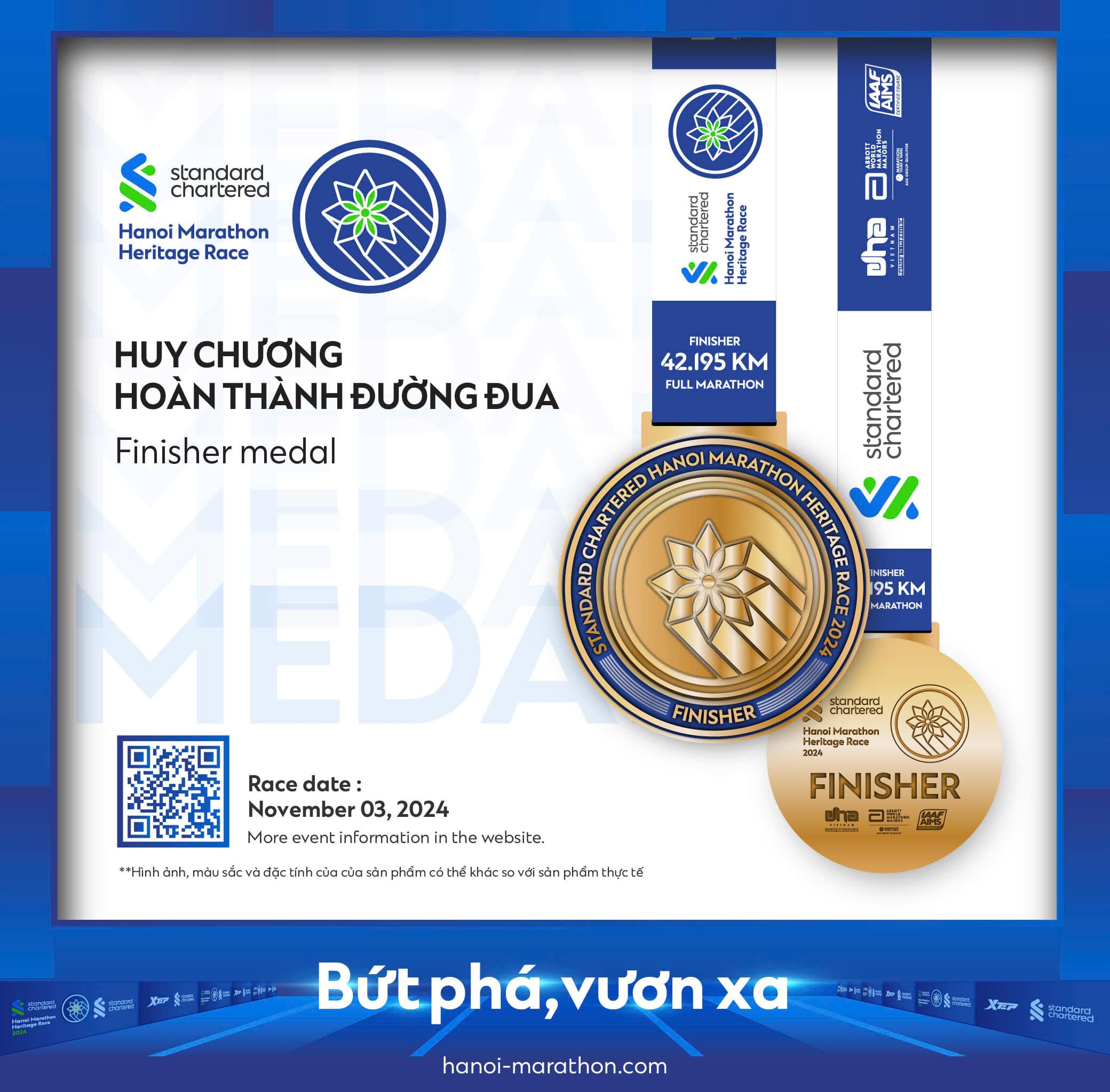 Huy chương về đích của Giải