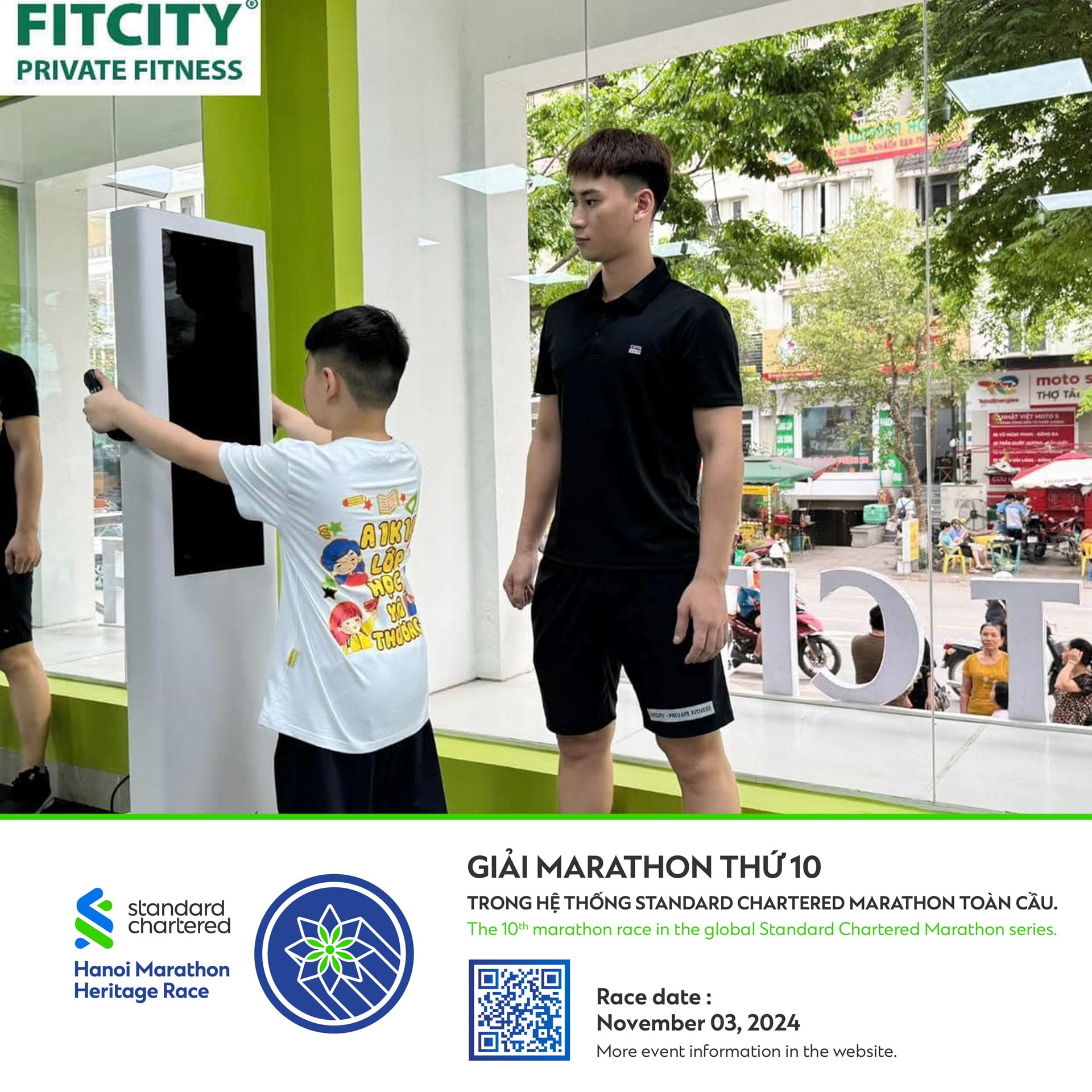 FitCity Private Fitness - Proud Sponsor of the 2024 Standard Chartered Hanoi Heritage Marathon