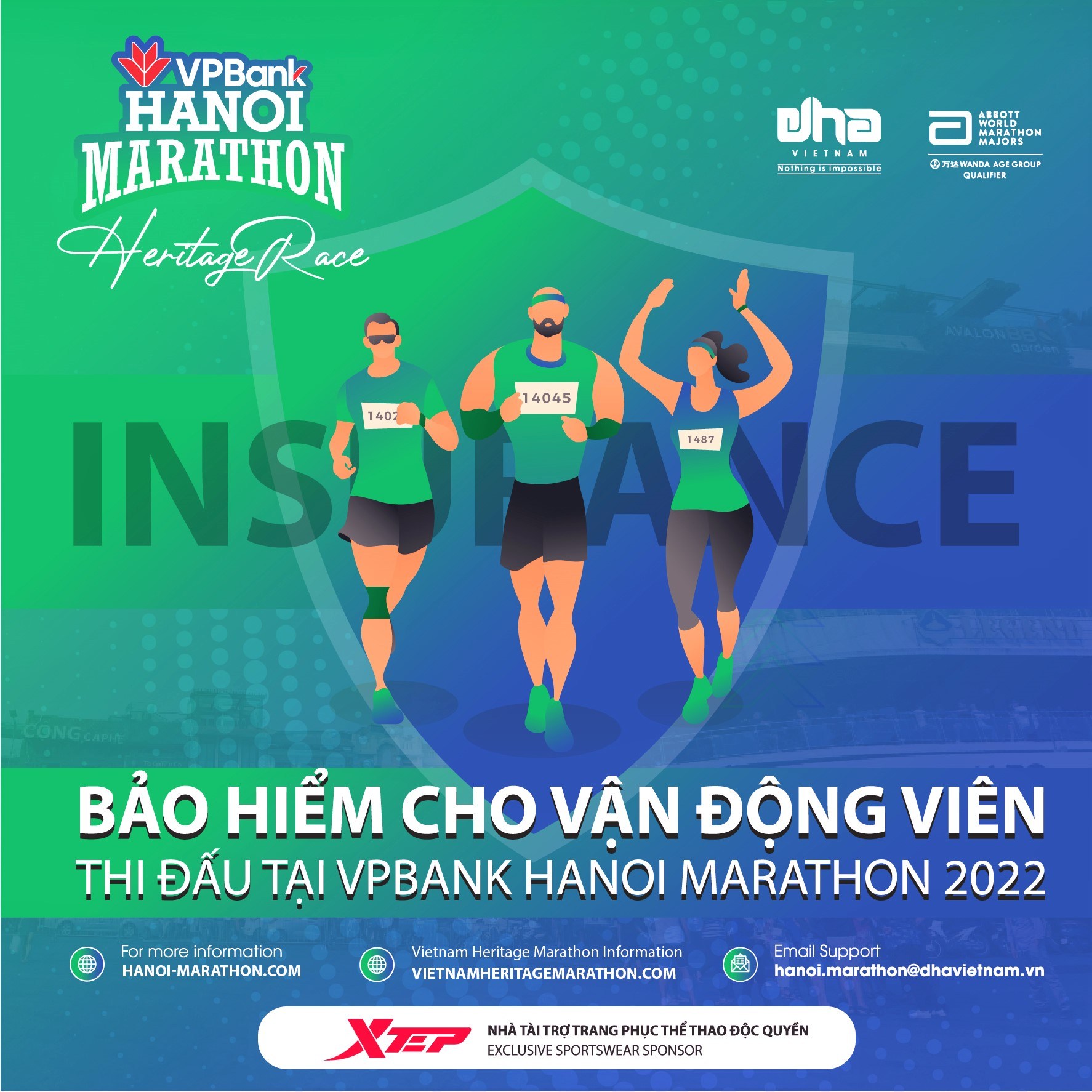 Bảo Hiểm Cho VĐV Thi Đấu Tại VPBank Hanoi Marathon 2022