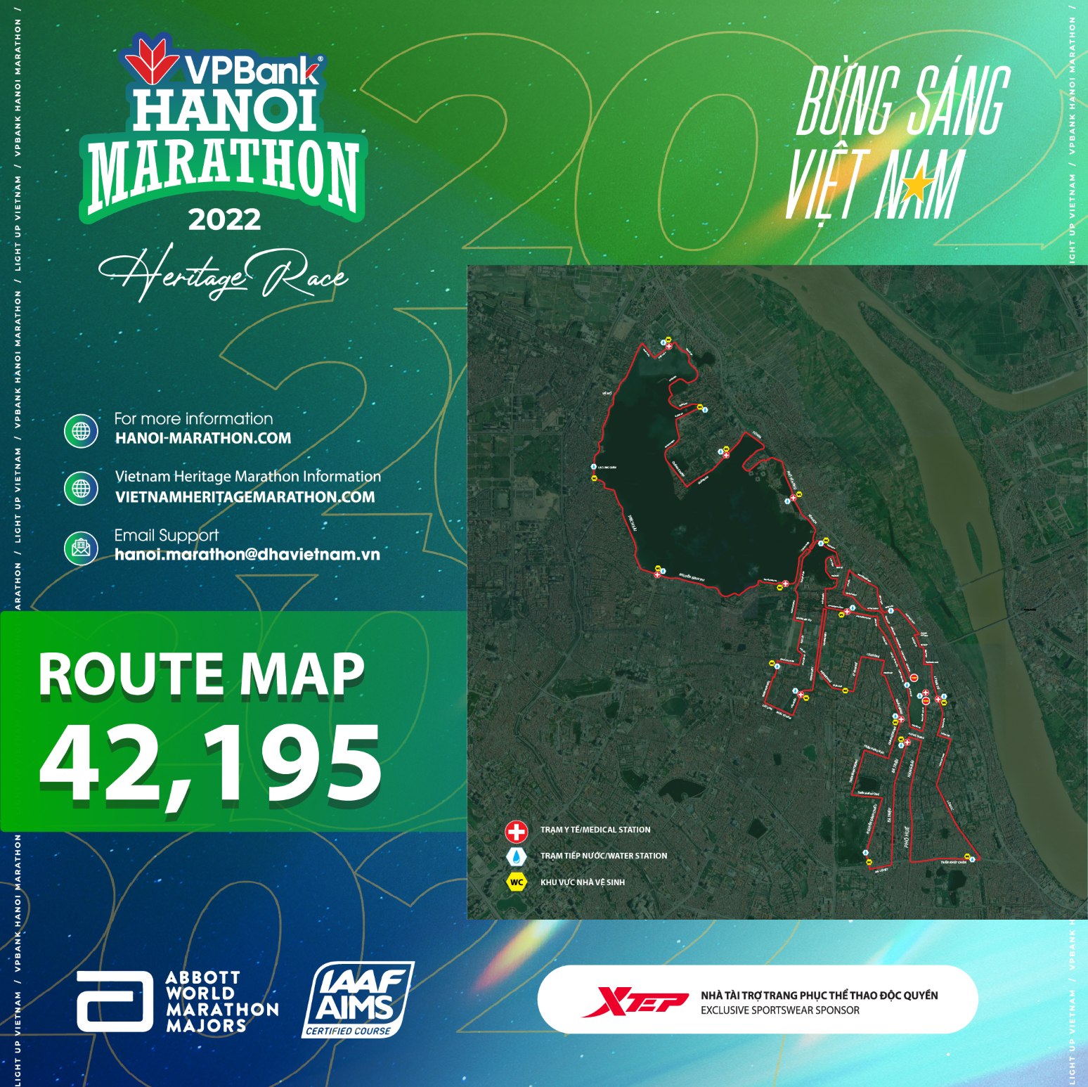 Thông Tin Đường Đua VPBank Hanoi Marathon 2022