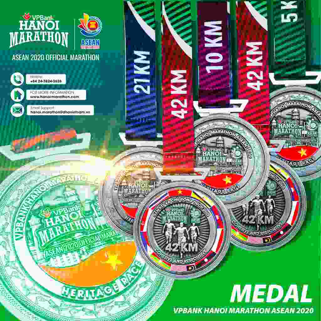 VPBank Hanoi Marathon ASEAN 2020: Kết quả Chung cuộc