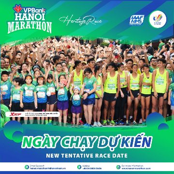 Ngày Đua Dự Kiến Của VPBank Hanoi Marathon 2021