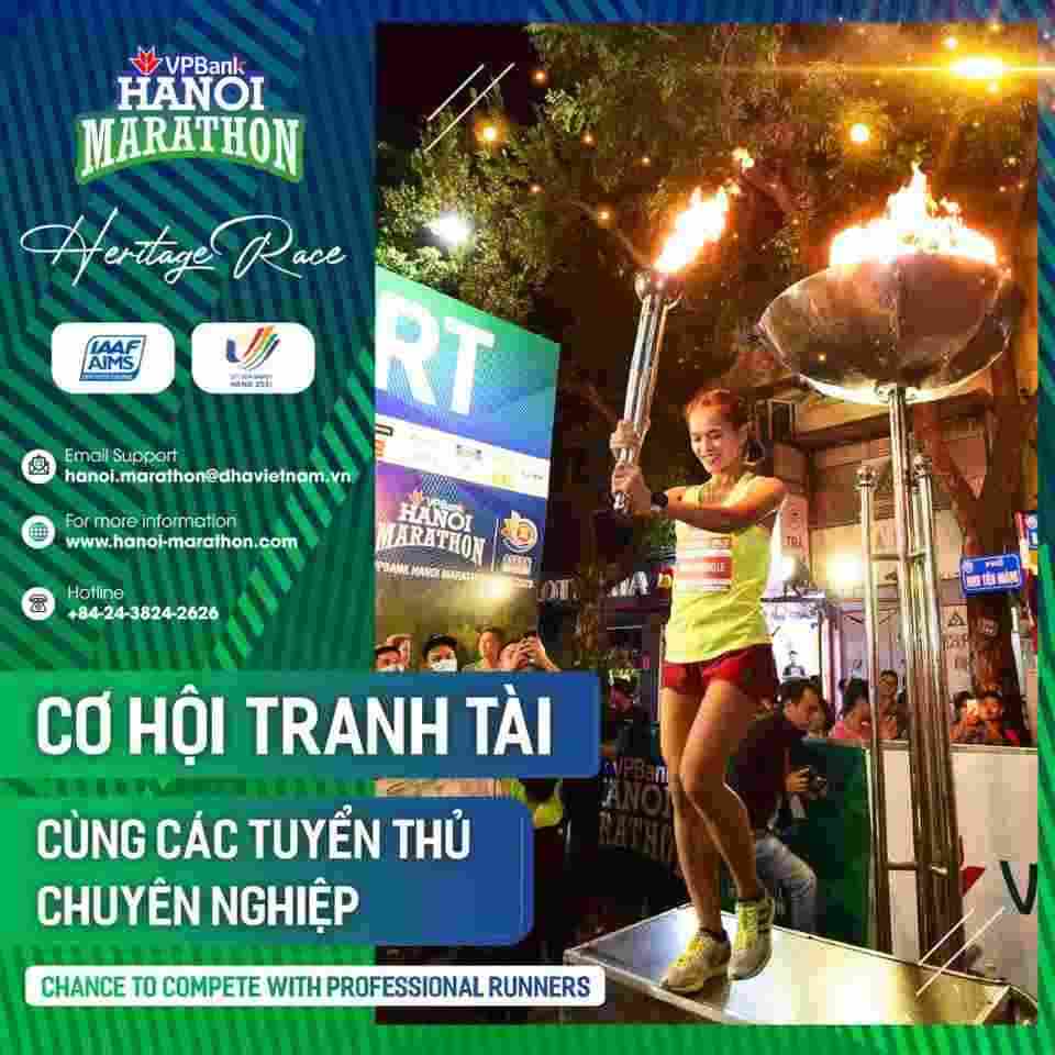 VPBank Hanoi Marathon 2021 Mở Đăng Ký Tranh Giải Hệ Chuyên Nghiệp