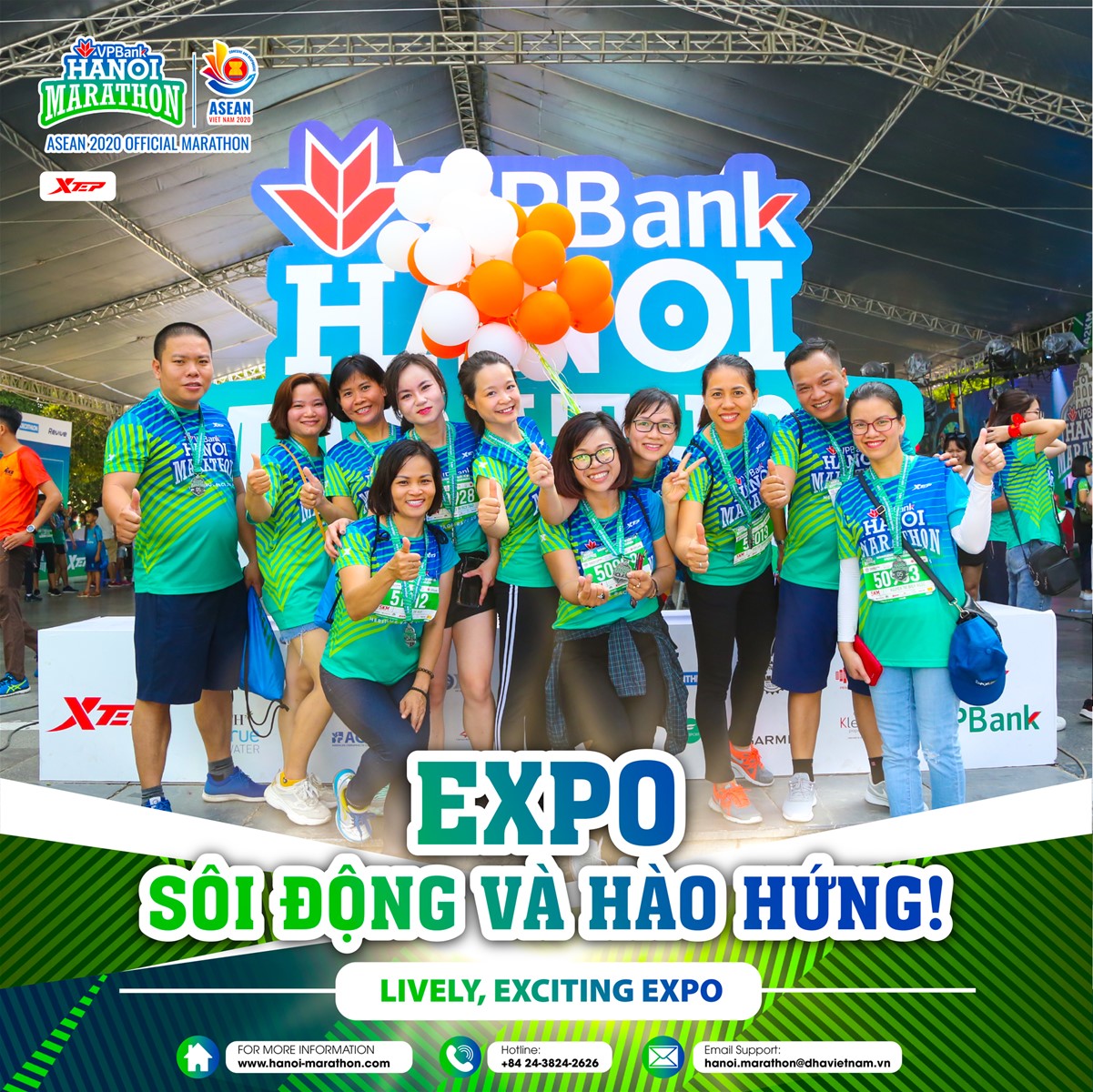 VPBank Hanoi Marathon to Open Expo-Entertainment Zone