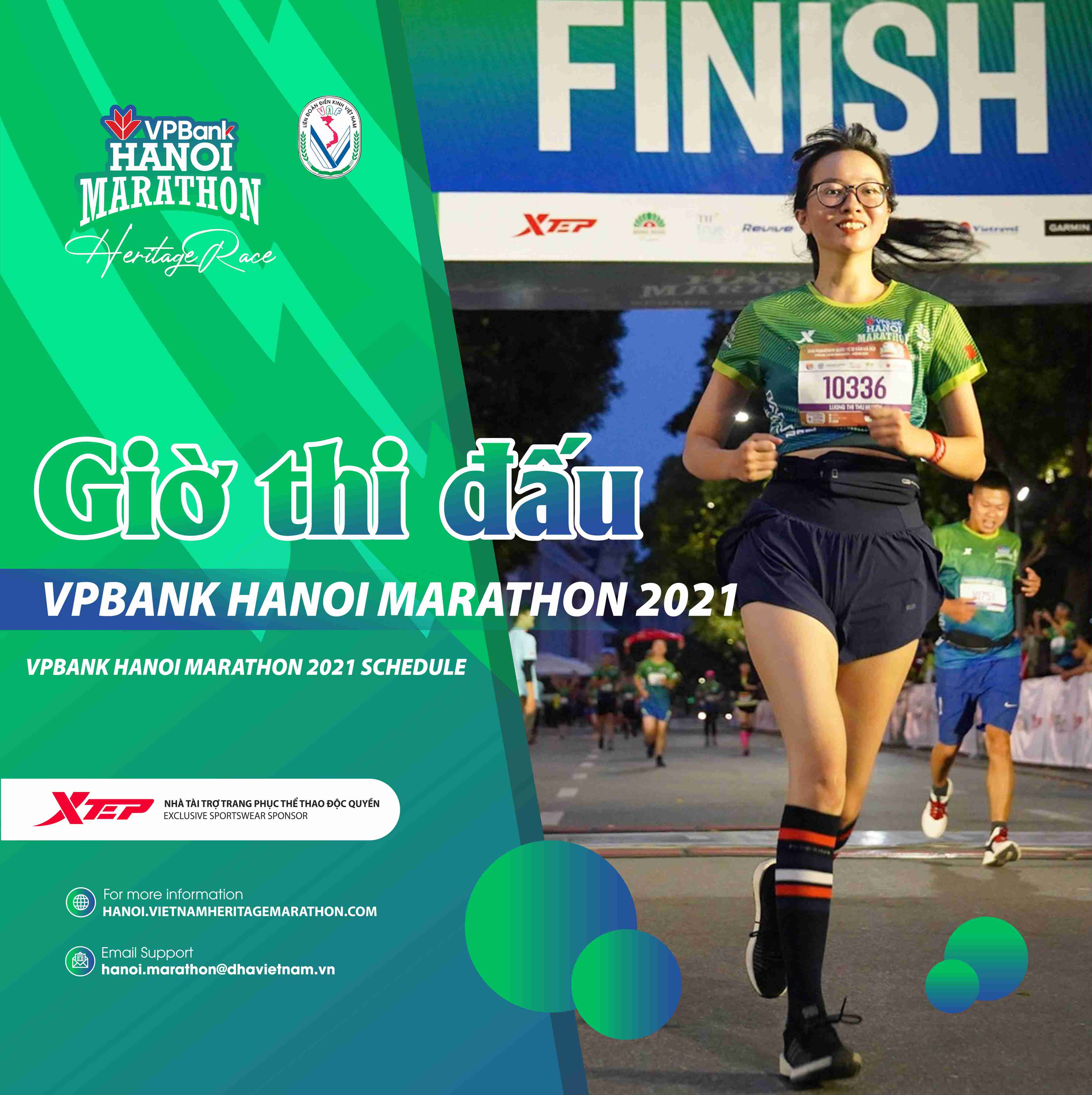 Giờ Xuất Phát VPBank Hanoi Marathon Theo Chuẩn SEA Games 31