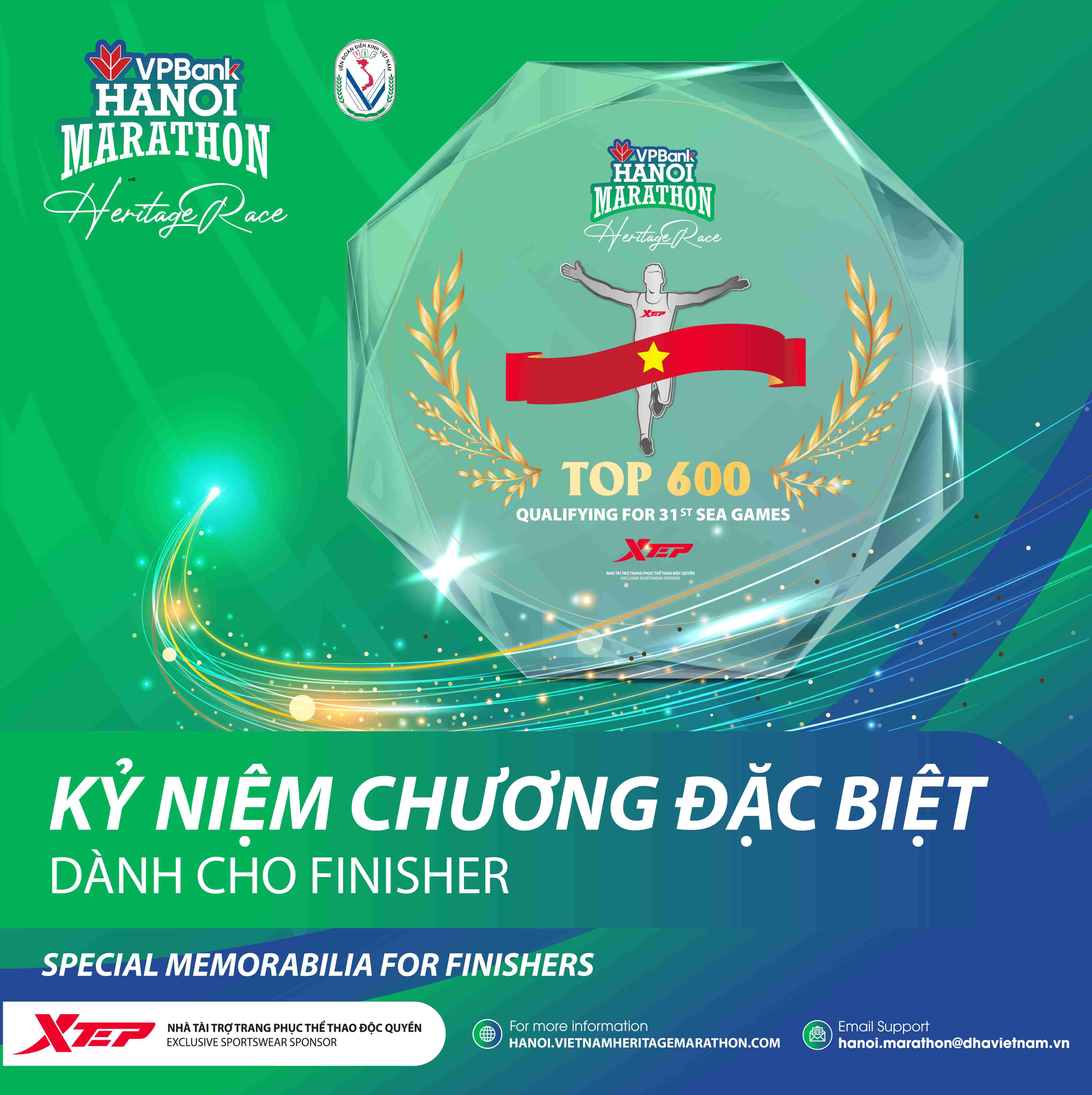VPBank Hanoi Marathon Lần Đầu Có Kỷ Niệm Chương Cho Finishers