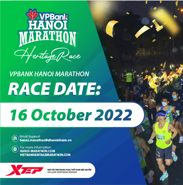VPBank Hanoi Marathon Công Bố Ngày Thi Đấu Mới 16/10/2022