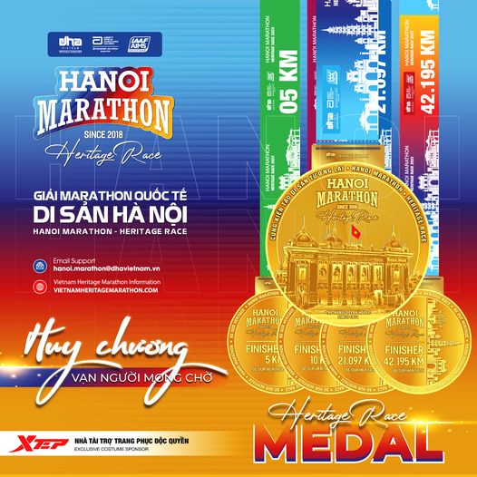 OPERA HOUSE TO SHINE ON HANOI MARATHON-HERITAGE RACE 2023 MEDAL