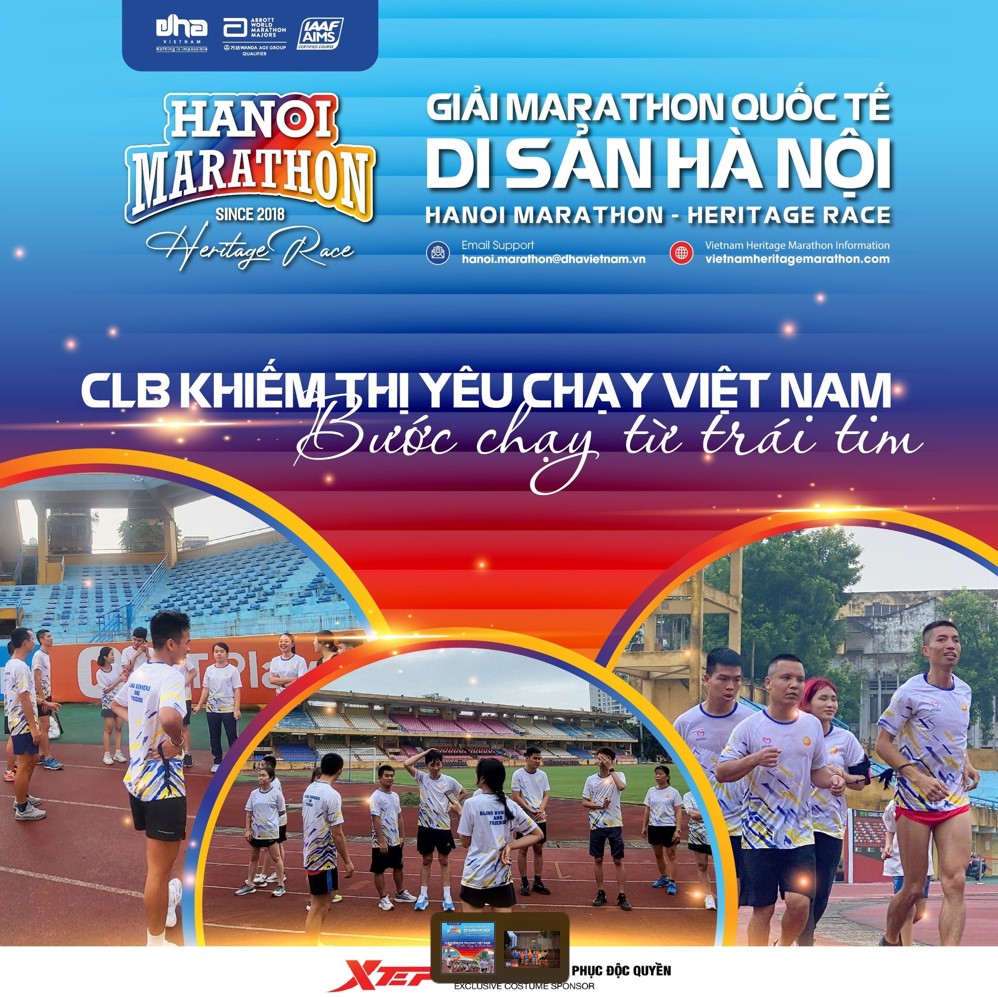 HANOI MARATHON-HERITAGE RACE HELPS VISUALLY IMPAIRED RUNNERS